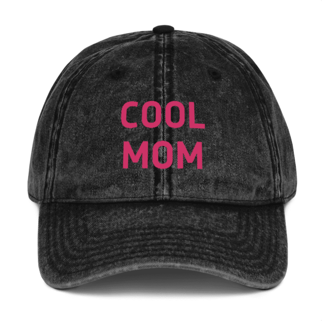 Vintage Cool Mom Hat in Pink