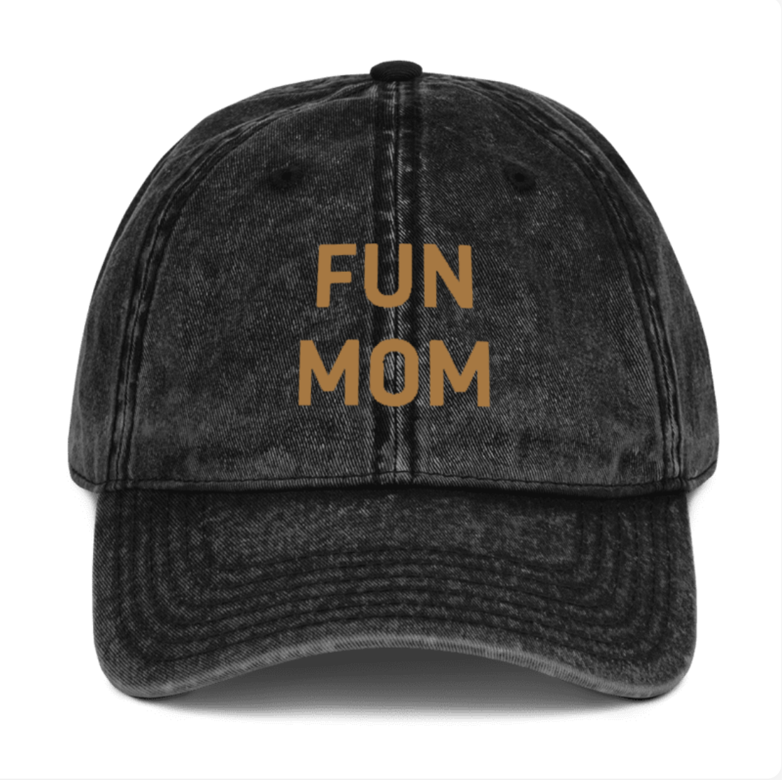 Vintage Fun Mom Hat in Rust